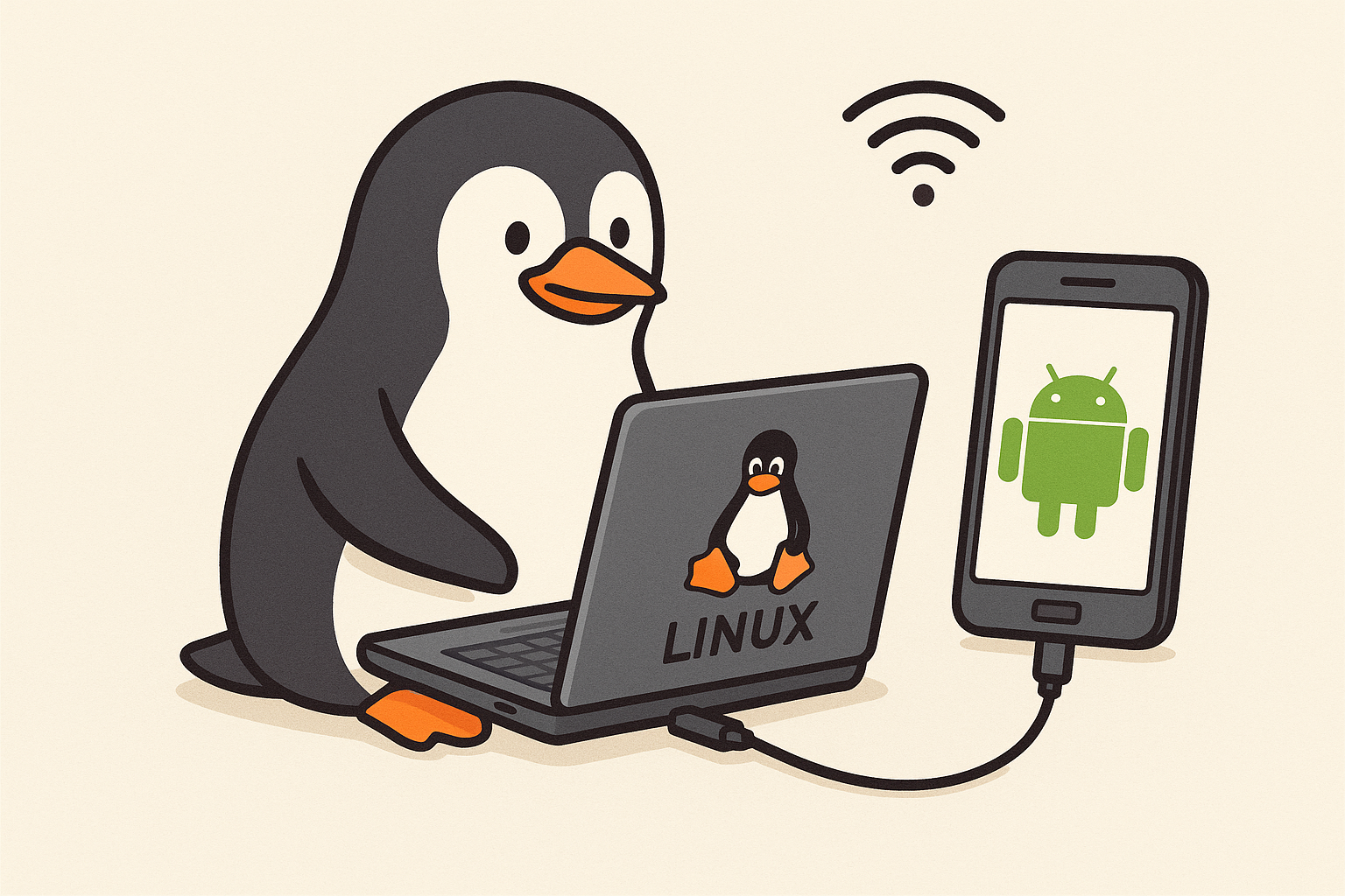 Digital hygiene: use USB tethering to connect your laptop